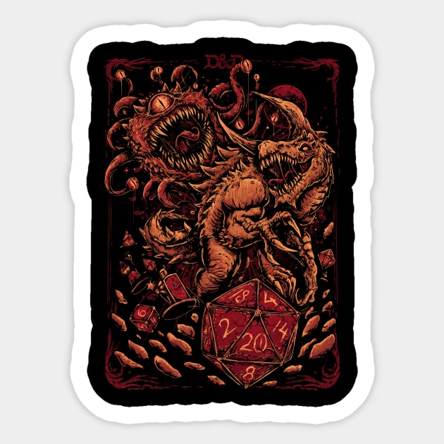 Dungeons & Dragons Sticker by Bodya